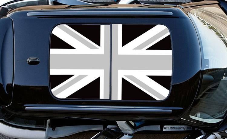 mini cooper car roof decal