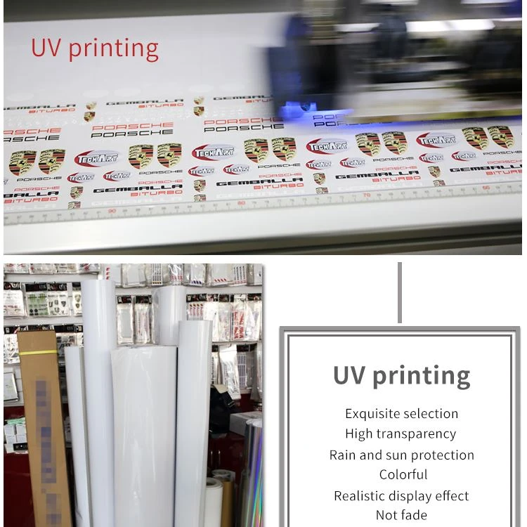 3D UV printing sticker