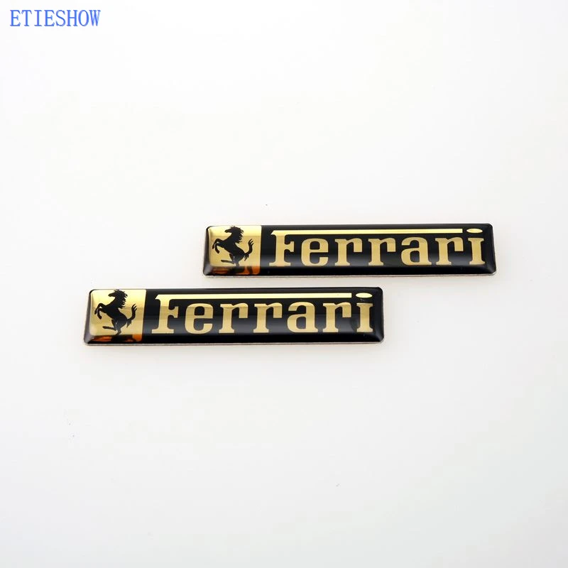 Ferrari epoxy sticker