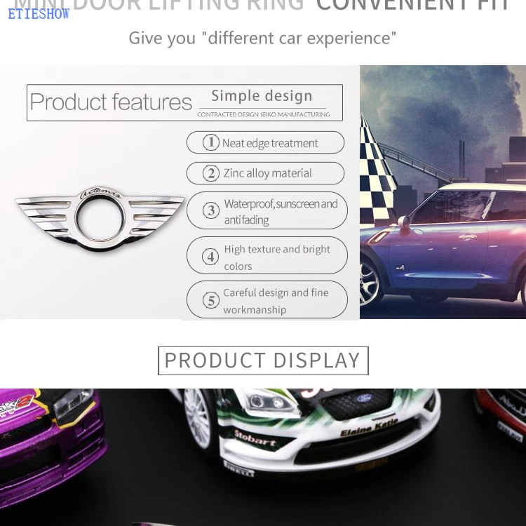 MINI 3d metal badge