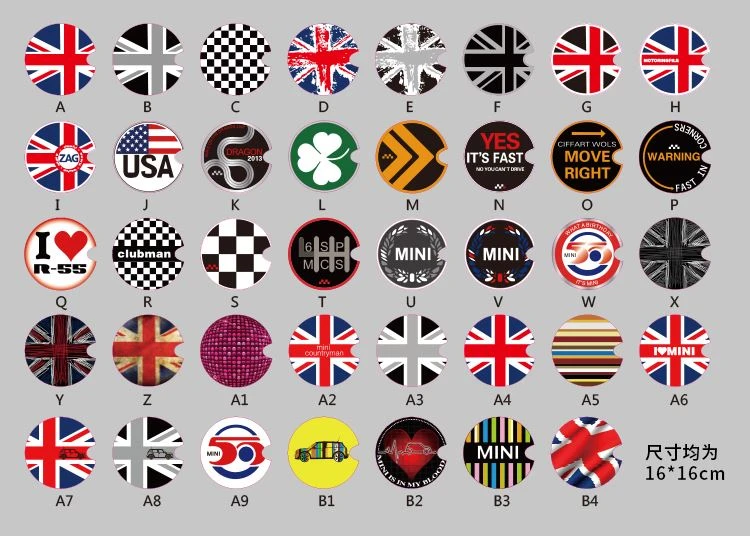 MINI gas cap stickers MINI gas cap stickers