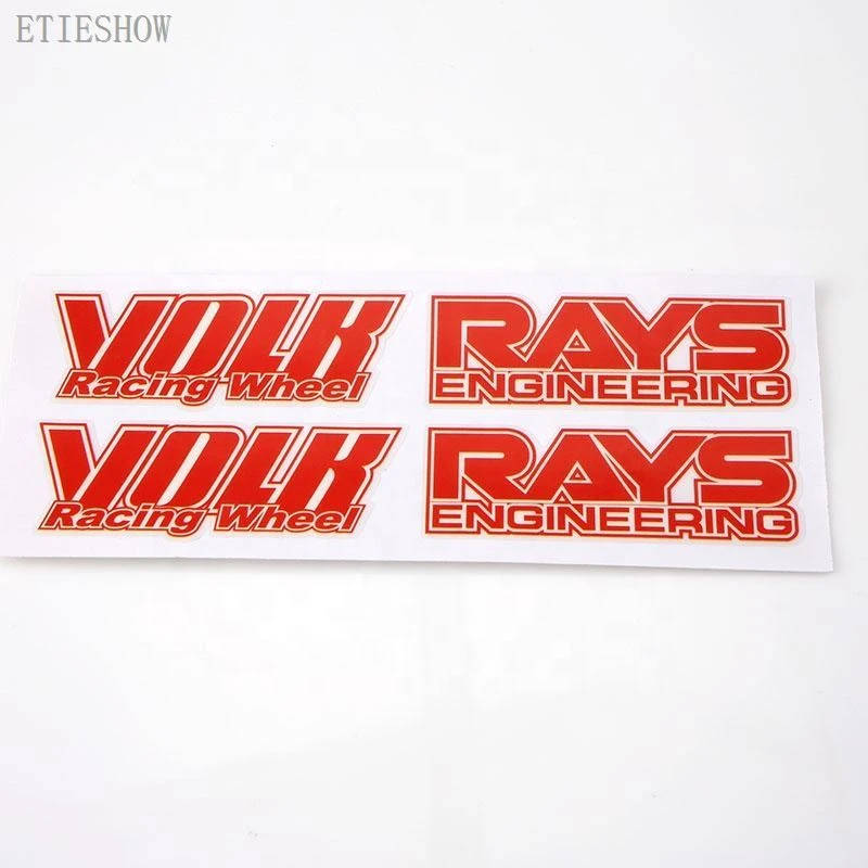 waterproof car wheel sticker