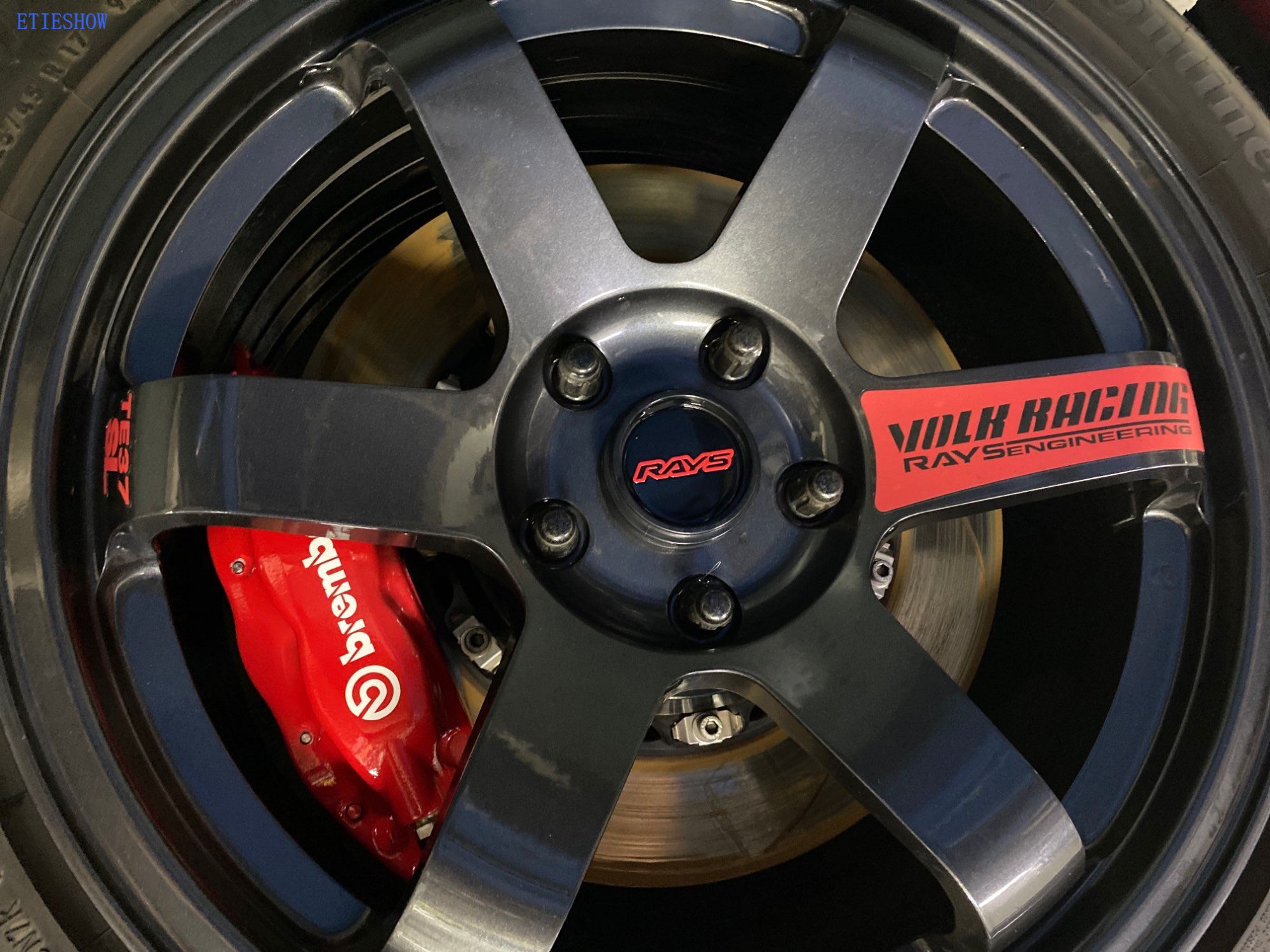 TE37 sticker wheel TE37 sticker wheel