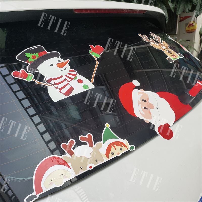 christmas sticker decals
