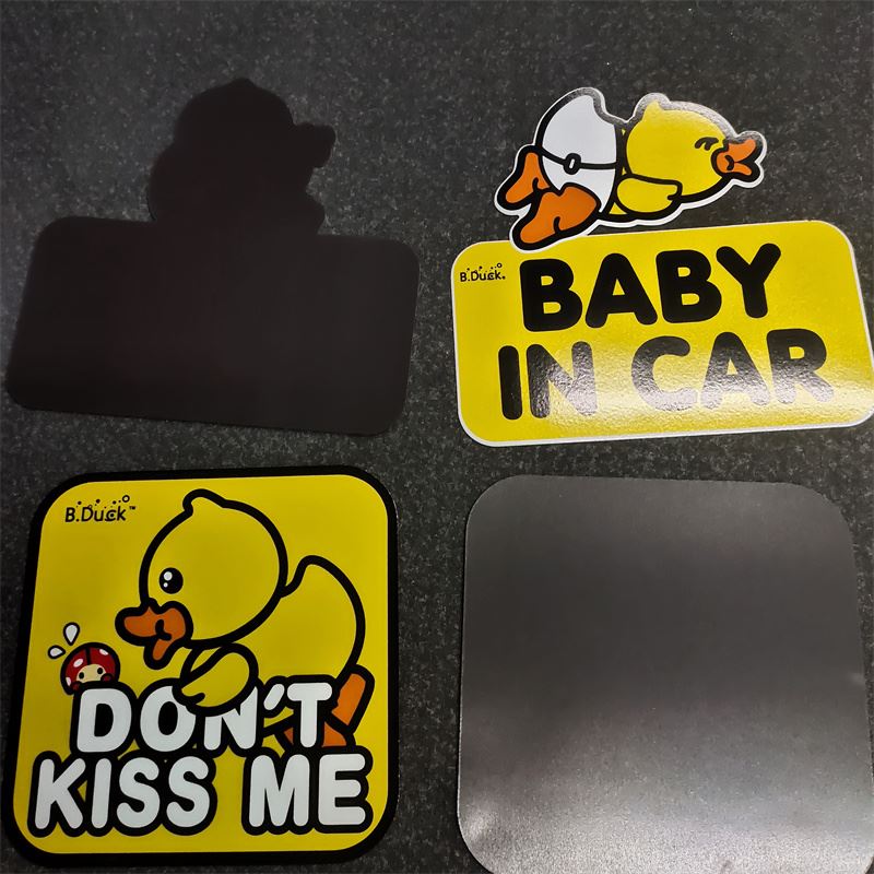 reflective magnet stickers