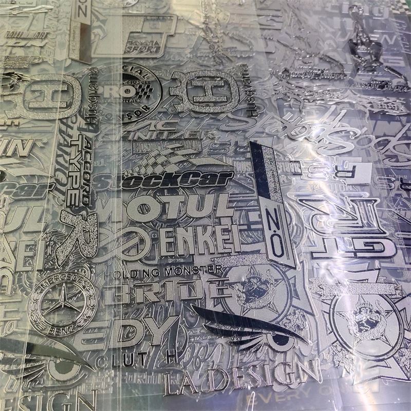 electroplated metal sticker electroplated metal sticker