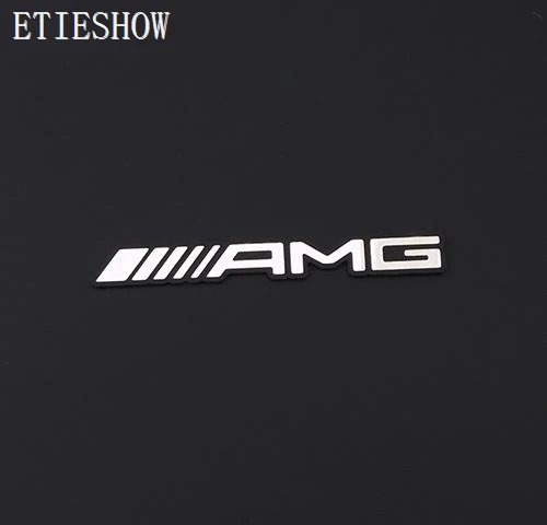 Etiqueta inoxidável do volante do carro de AMG