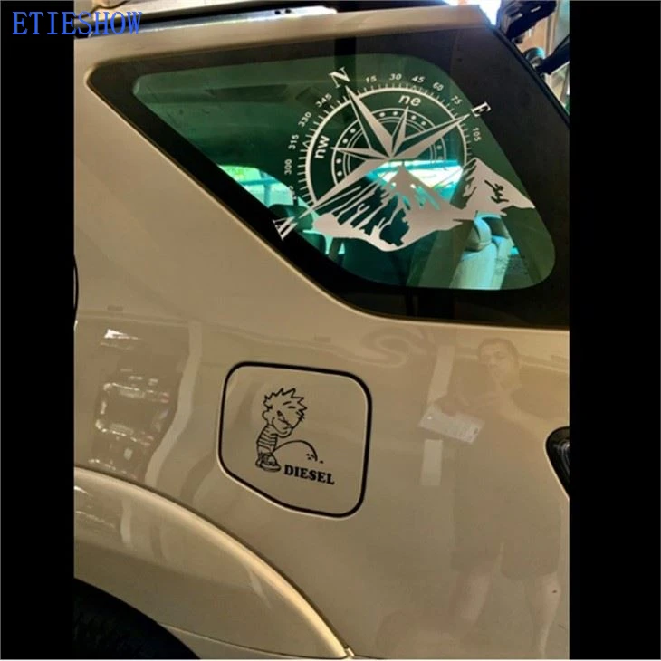 Compass Car Stickers
