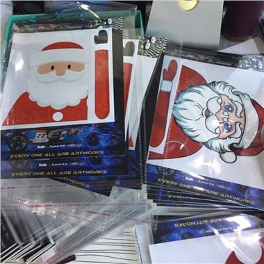 Decalques de Natal para carros