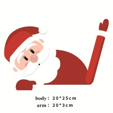 Etiqueta do carro de Natal
