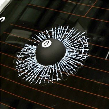 Adesivo de carro engraçado em 3D
