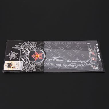 Etiqueta do emblema de níquel