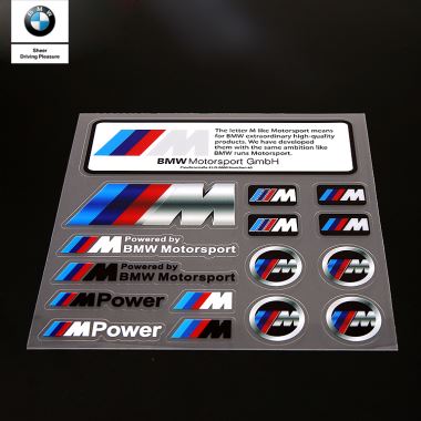 Conjunto de adesivos para BMW