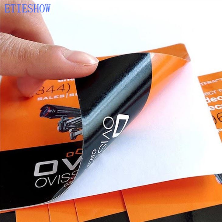 Double Side Printed Sticker