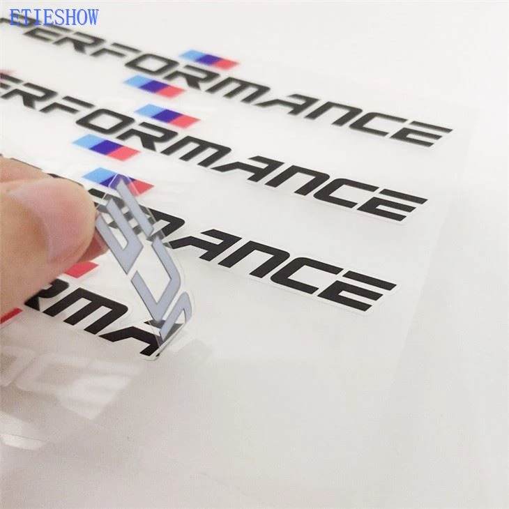 Transparent Die Cut Vinyl Sticker