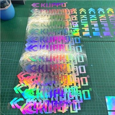 Decalques de holograma