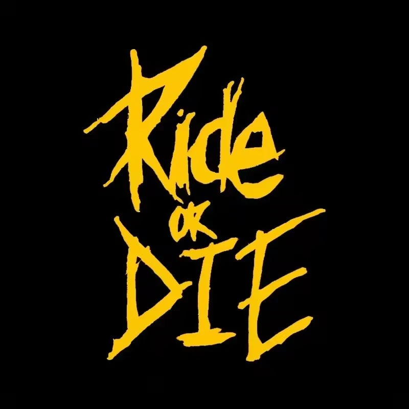 ‌RIDE OR DIE VINYL STICKER