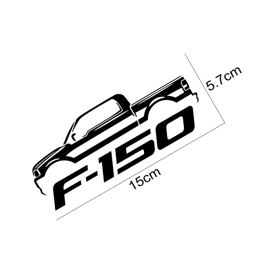 Et11368# Ford F150 Vinyl Decal Car Body Window