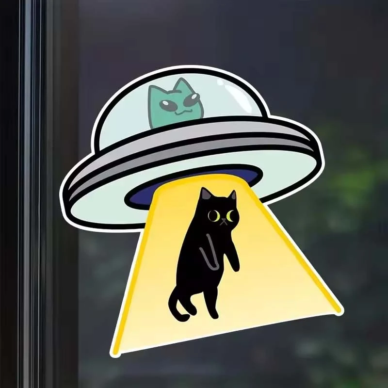CAT UFO Creative Vinyl Decalque à prova d'água