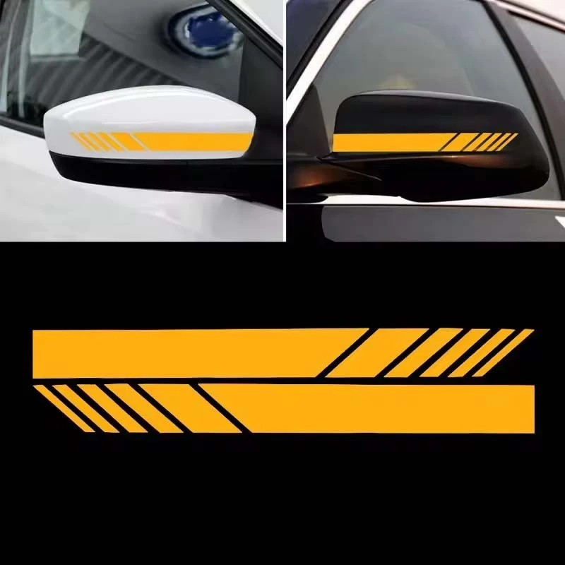 ET11362# Vinyl Decals For Car Rear Mirror