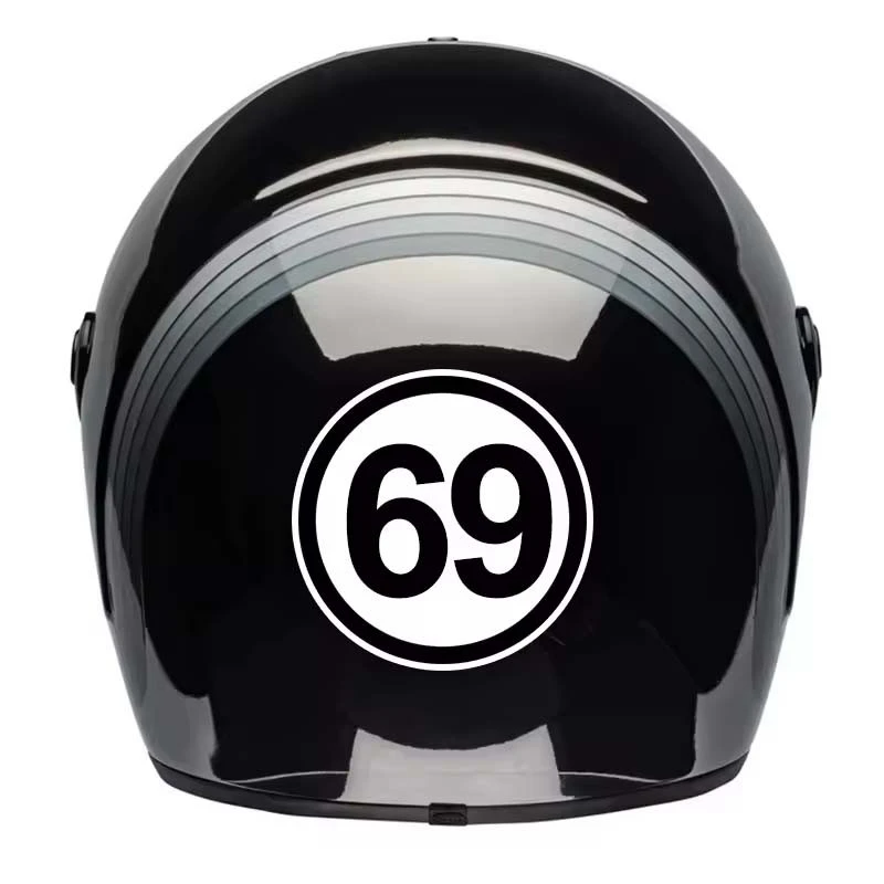 ET11364# Racing Number Sticker