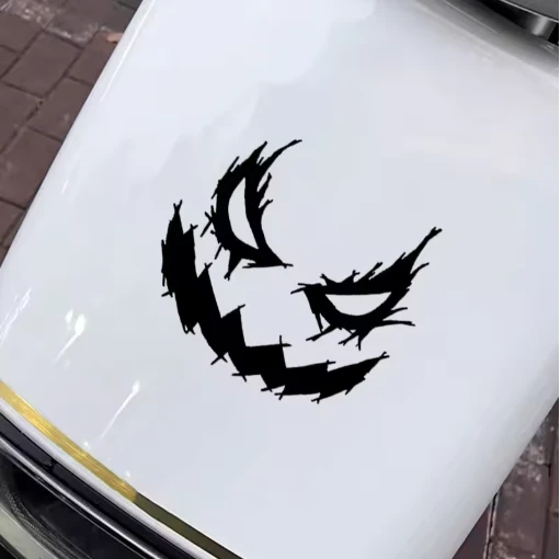 1pc Demon Smiling Motorcycle Adtener