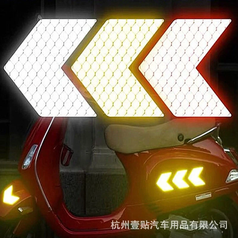Reflective Car Warning Sticker