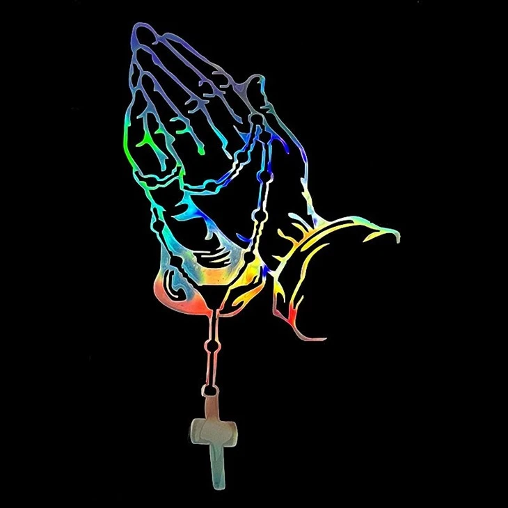Car Decal Sticker Pray To God