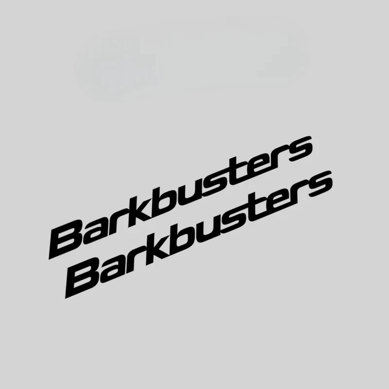 2pcs Barkbusters Adesivos de motocicleta