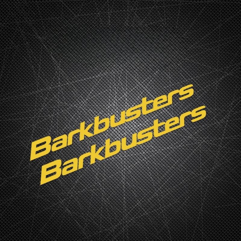 2PCS Barkbusters Motorcycle Stickers Waterproof factory