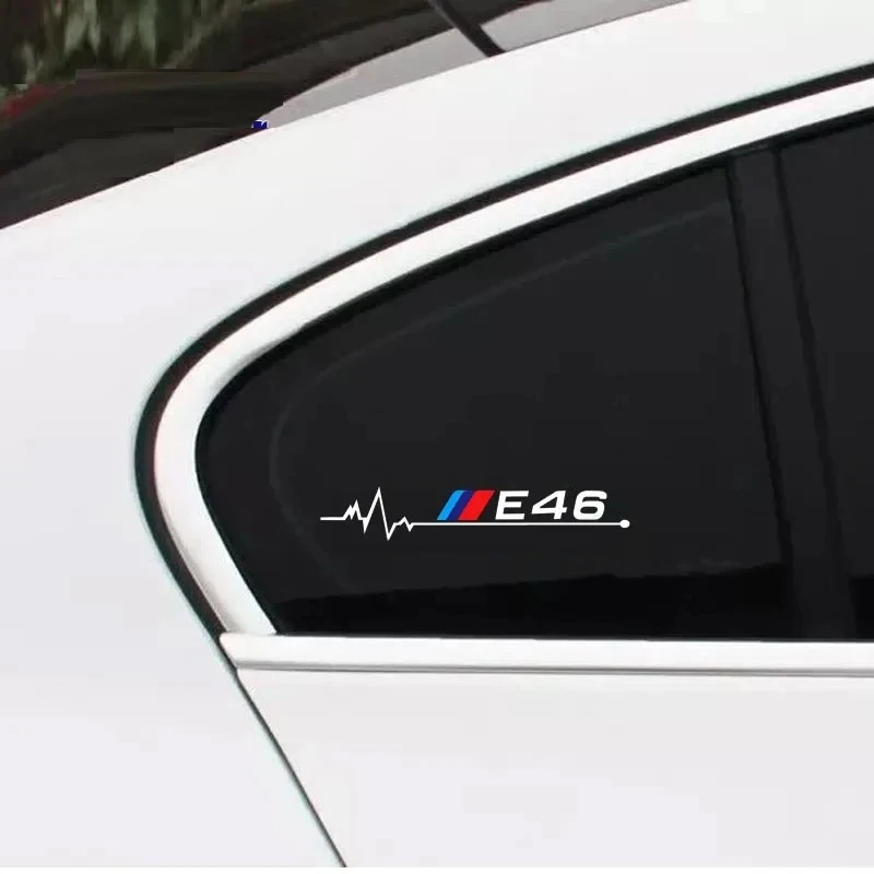 Adesivo de janelas de carro 2pcs para BMW
