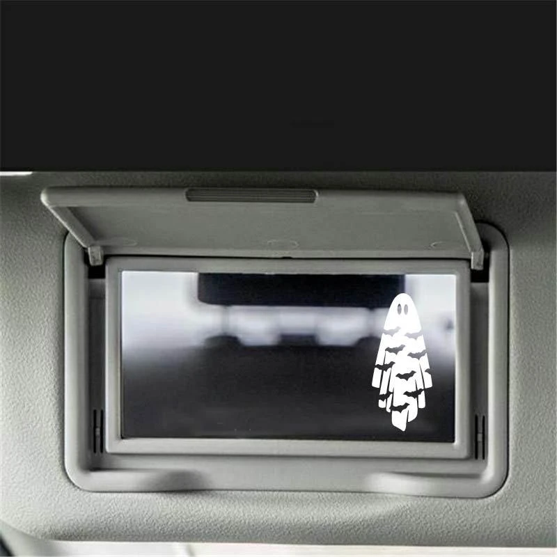 Adesivo decalque para janela de carro padrão fantasma
