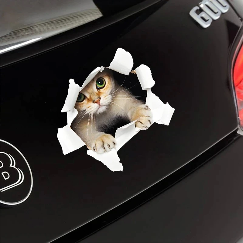 3D Animal CAR STICKER Cartoon For Car suppliers