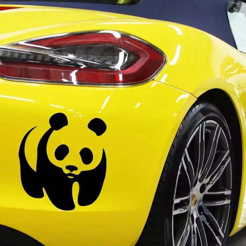 Carroceria de adesivo de panda