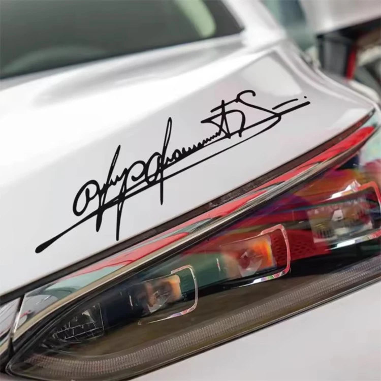 Art Signature Lamp Label