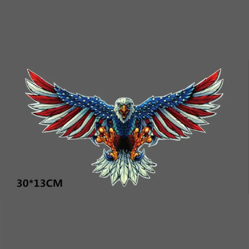 USA Eagle Bald Window Sticker