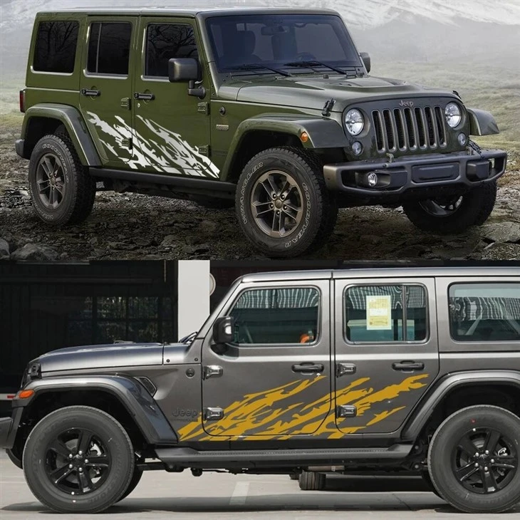 Jeep Body Sticker Both For Sport SUV