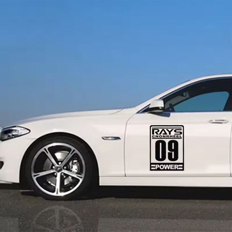 Adesivo de carro de corrida estilo WTCC