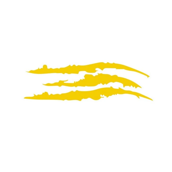 Car Stickers Decal Car Headlight Stickers Custom Shape Window Glass Decal Claw Marks