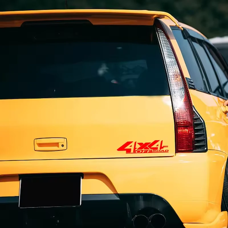 Adesivo decalque jipe ​​4X4