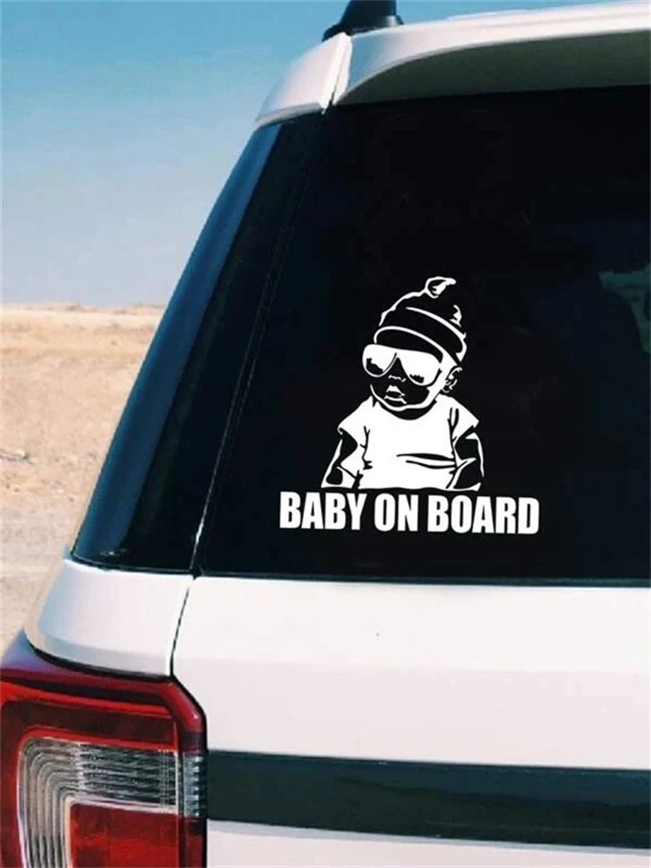 adesivos de vinil para janela Baby On Board