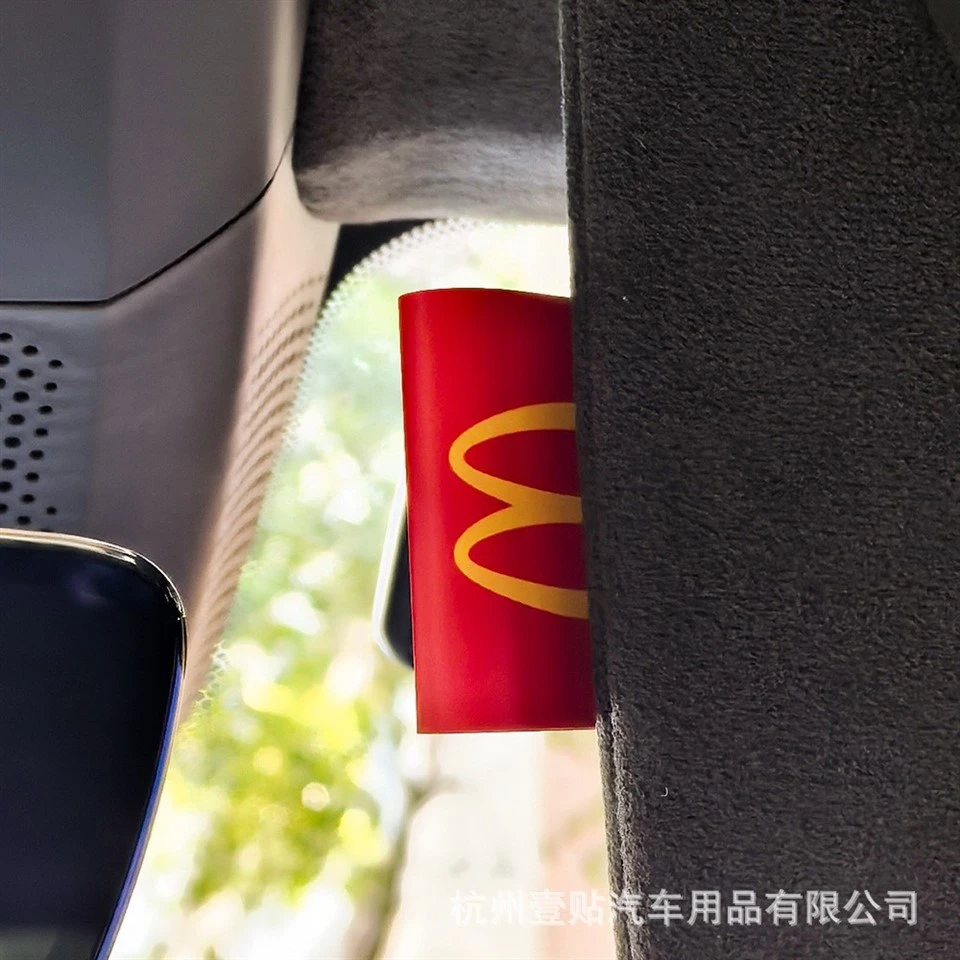 Etiqueta de lavagem KFC logotipo clássico etiqueta de etiqueta de carro