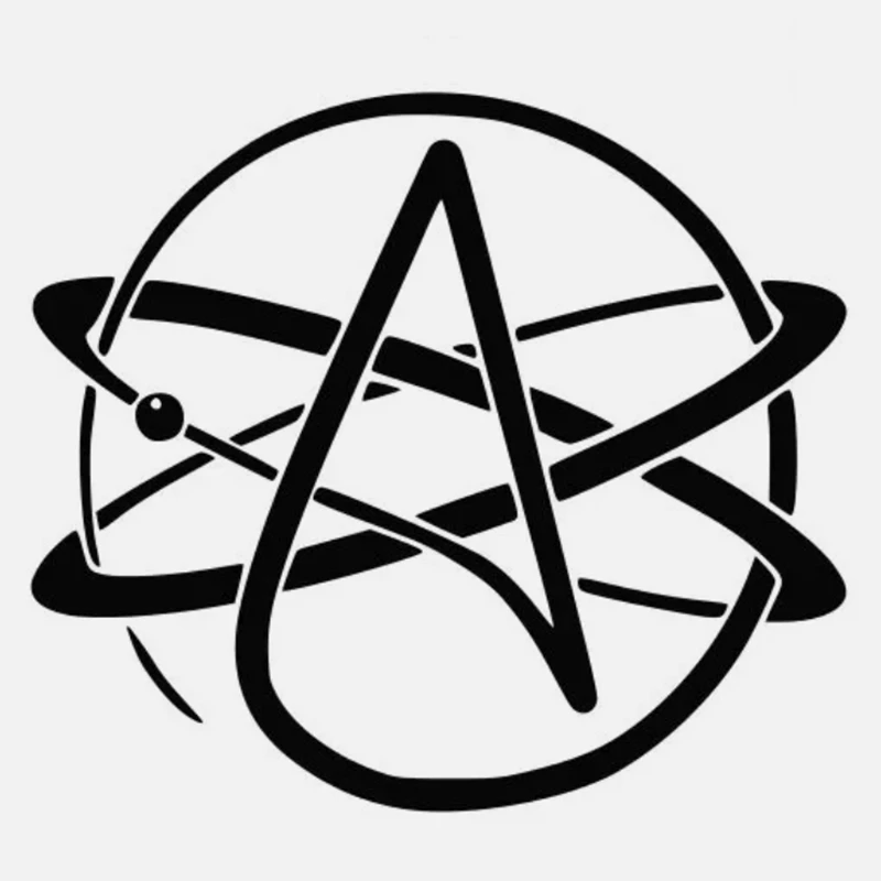 Atomic Energy Style Stickers