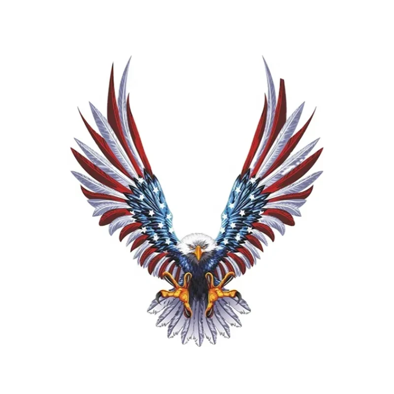American Bald Eagle Car Decal