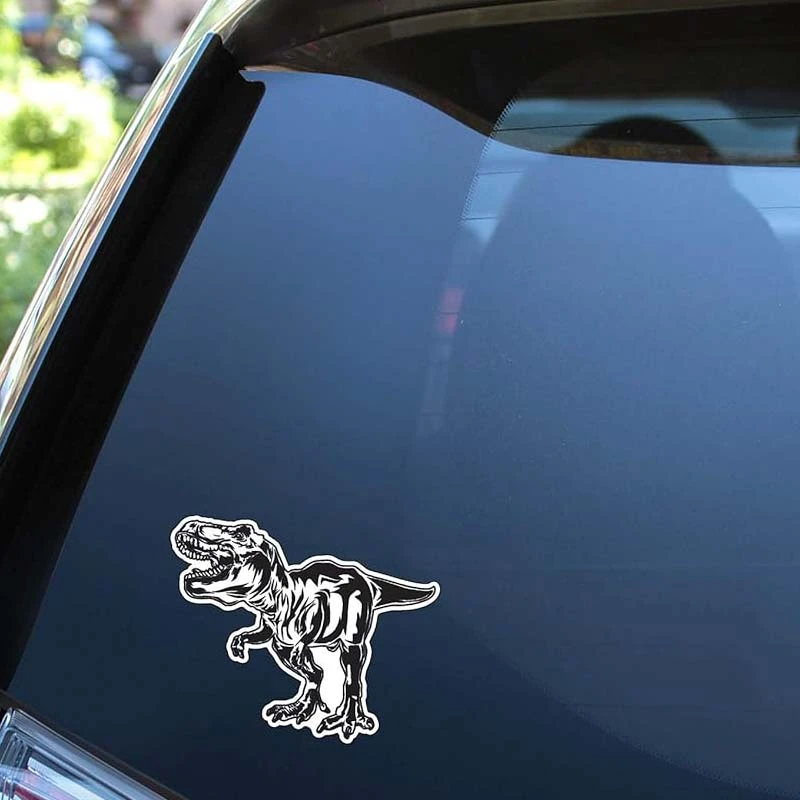 Adesivo para janela de dinossauro