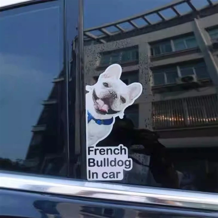 Animal Car Use Cat Dog Sticker