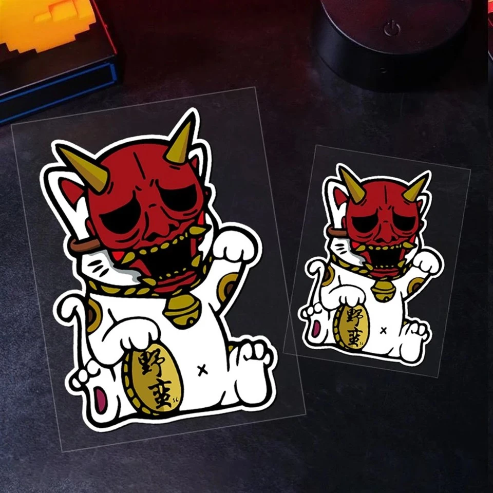 JDM Mask Monster Reffortive Car Sticker