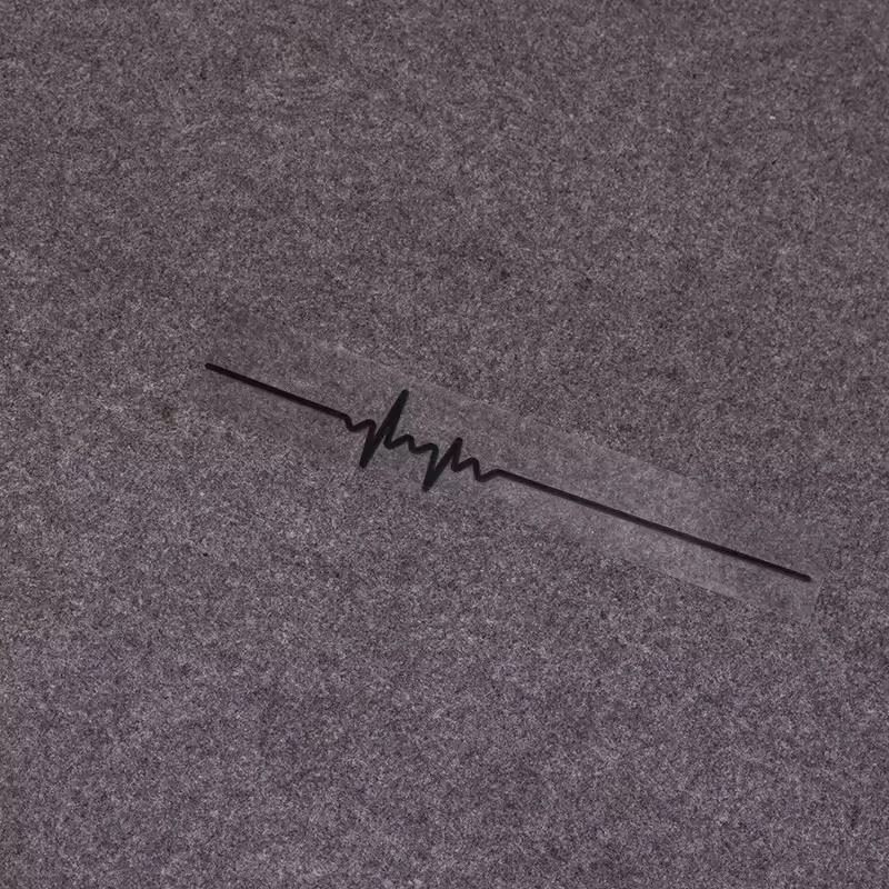 ECG Strip Car Sticker