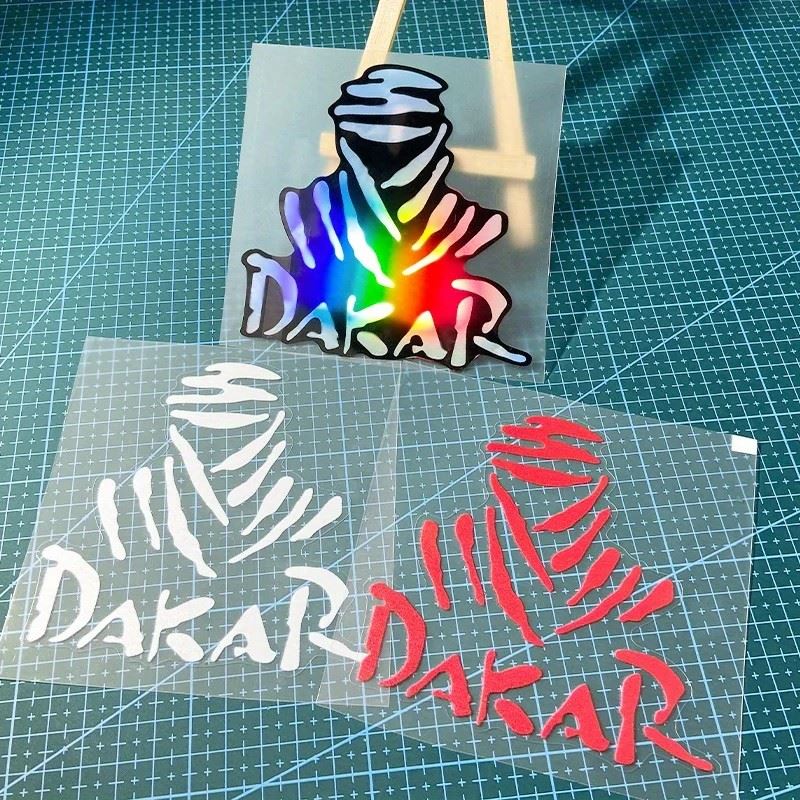 Adesivos de laser de motocross do deserto de Dakar