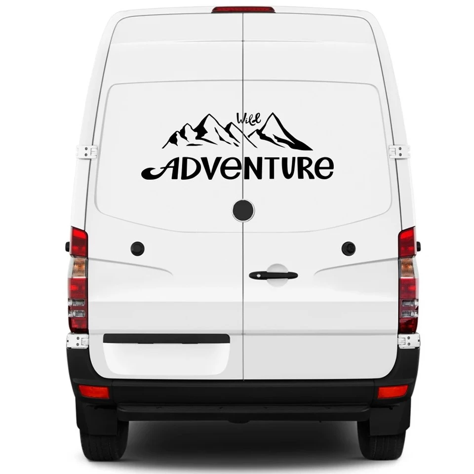 Adesivo de decoração de aventura de carro